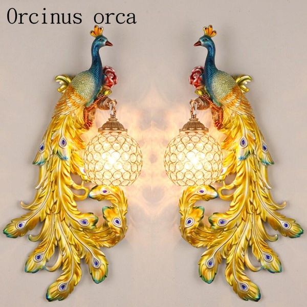 european pastoral peacock crystal wall lamp living room background bedroom bedside french luxury modern creative wall lamp
european pastoral peacock crystal wall lamp living room background bedroom bedside french luxury modern creative wall lamp