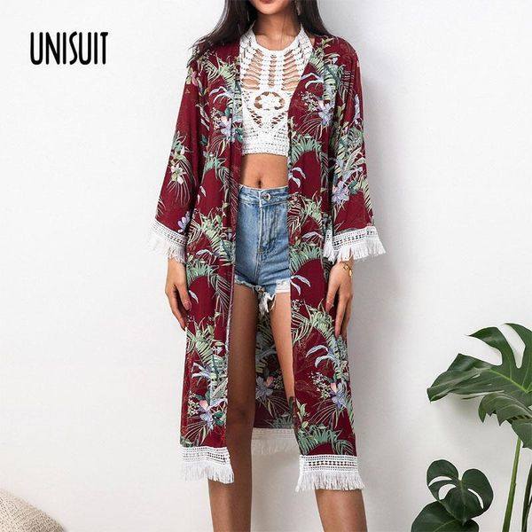 women's swimwear 2021 bikini cover-ups retro women summer dress beach wear swim suit cover up blouse long fringed sunscreen shirt, White;black
women's swimwear 2021 bikini cover-ups retro women summer dress beach wear swim suit cover up blouse long fringed sunscreen shirt, White;black