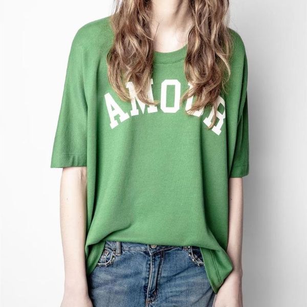 women's t-shirt 2021 summer letter print green 100% cotton women short sleeve oversized tees, White
women's t-shirt 2021 summer letter print green 100% cotton women short sleeve oversized tees, White