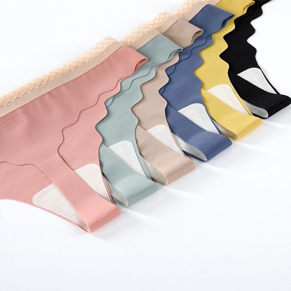 women's panties one-piece seamless low-rise thong high-stretch cotton bottom sports fitness ice silk g-string female briefs, Black;pink
women's panties one-piece seamless low-rise thong high-stretch cotton bottom sports fitness ice silk g-string female briefs, Black;pink