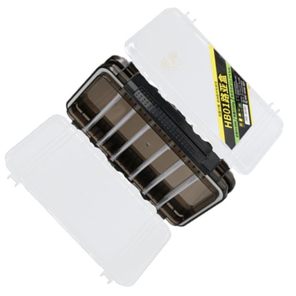 fishing accessories double sided lure storage box portable multifunctional hook bait container
fishing accessories double sided lure storage box portable multifunctional hook bait container
