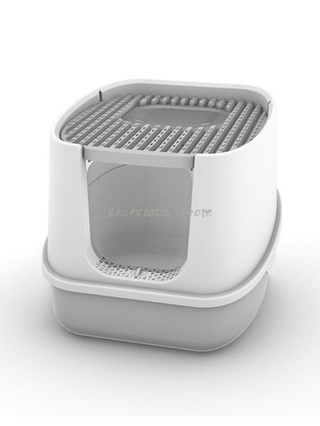 fully enclosed cat litter basin deodorization and anti splashing, ejecting into extra large cat basin to poop and deodorize
fully enclosed cat litter basin deodorization and anti splashing, ejecting into extra large cat basin to poop and deodorize