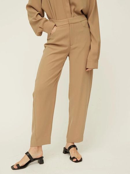 women's pants & capris women 2021 spring and summer solid color casual nine-point, Black;white
women's pants & capris women 2021 spring and summer solid color casual nine-point, Black;white