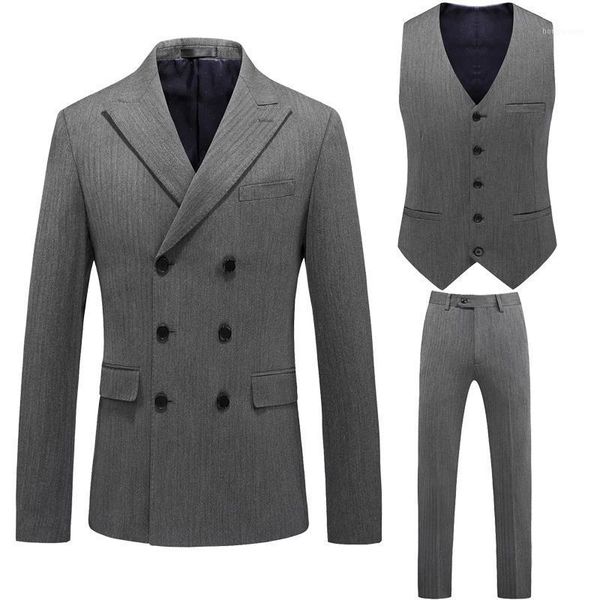men's suits & blazers double breasted wedding man's three peices (jacket+pants+vest) custom made grey for men, White;black
men's suits & blazers double breasted wedding man's three peices (jacket+pants+vest) custom made grey for men, White;black