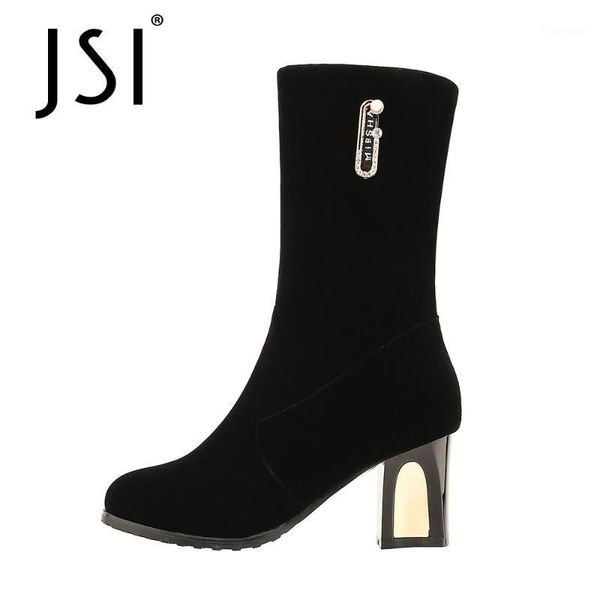boots jsi mid-calf woman winter warm round toe ladied metal strange heel zipper jo6491, Black
boots jsi mid-calf woman winter warm round toe ladied metal strange heel zipper jo6491, Black