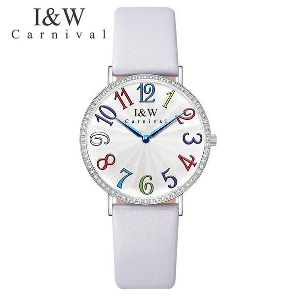 wristwatches carnival watch women swiss import quartz movement women's watches waterproof genuine leather reloj hombre c3002g-2, Slivery;brown
wristwatches carnival watch women swiss import quartz movement women's watches waterproof genuine leather reloj hombre c3002g-2, Slivery;brown