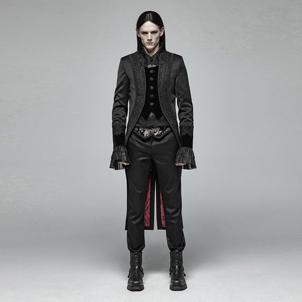 men's jackets punk rave gorgeous gothic swallow tail coat jacquard velveteen lace slim fit party club stege performace long jacket, Black;brown
men's jackets punk rave gorgeous gothic swallow tail coat jacquard velveteen lace slim fit party club stege performace long jacket, Black;brown