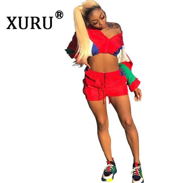 xuru new women's color matching jumpsuit shorts two-piece contrast color stitching loose casual jumpsuit, Black;white
xuru new women's color matching jumpsuit shorts two-piece contrast color stitching loose casual jumpsuit, Black;white