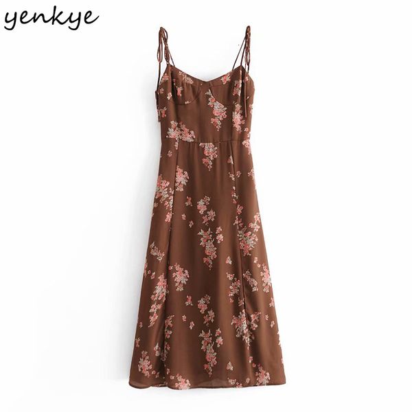 new sling 2021 women sleeveless v neck hem slits robe vintage floral print a-line midi summer chiffon k1e8, Black;gray
new sling 2021 women sleeveless v neck hem slits robe vintage floral print a-line midi summer chiffon k1e8, Black;gray