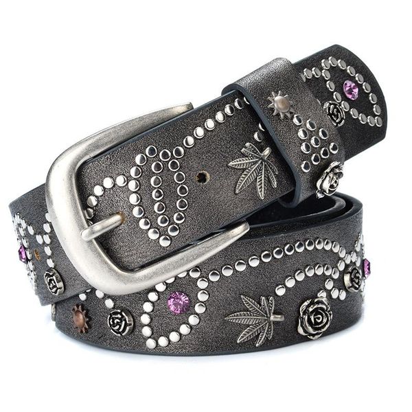belts woman leaves flowers rivet pin buckle pu belt for women european fashion faux leather strap jeans, Black;brown
belts woman leaves flowers rivet pin buckle pu belt for women european fashion faux leather strap jeans, Black;brown
