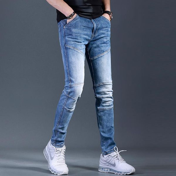 men's jeans 2021 fashion blue patchwork men europe america streetwear slim fit denim pants
men's jeans 2021 fashion blue patchwork men europe america streetwear slim fit denim pants
