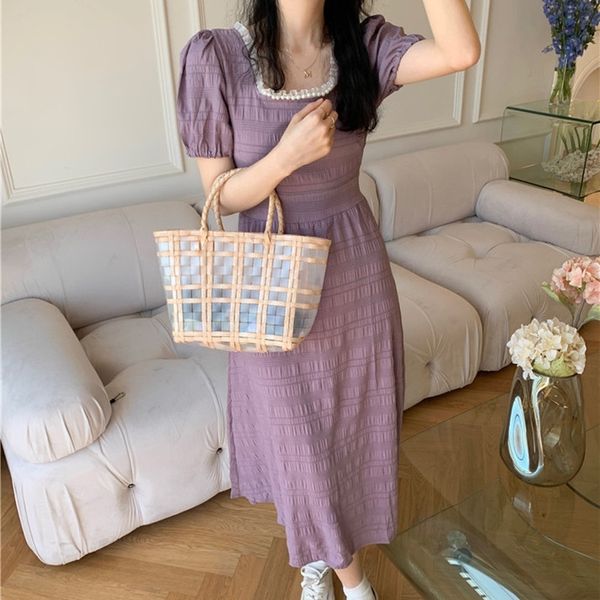 casual dresses sweet gentle square neck puff sleeve high-waist ladies summer korean all-match short kaw6, Black;gray
casual dresses sweet gentle square neck puff sleeve high-waist ladies summer korean all-match short kaw6, Black;gray