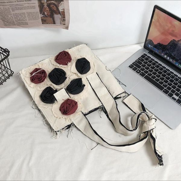 evening bags vintage female shoulder bag canvas rose floral pattern daily underarm shopping ladies large travel handbags
evening bags vintage female shoulder bag canvas rose floral pattern daily underarm shopping ladies large travel handbags