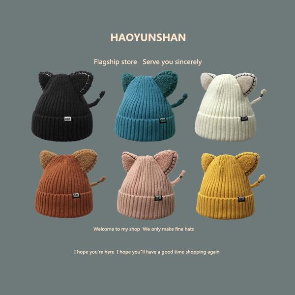 beanies fashion women cute winter hat cat ears soft skullcap cap girls female design bonnet
beanies fashion women cute winter hat cat ears soft skullcap cap girls female design bonnet
