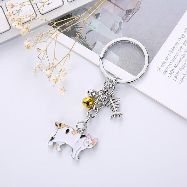 keychains flyingforest cute cat fashion couple keychain animal metal dating/wedding/party/ gift for men and women trendy car key ring, Silver
keychains flyingforest cute cat fashion couple keychain animal metal dating/wedding/party/ gift for men and women trendy car key ring, Silver