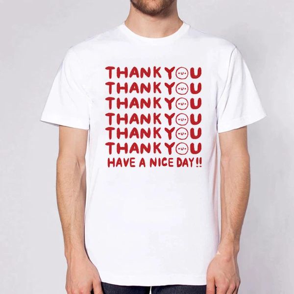 men's t-shirts thank you have a nice day letter print causal tee streetwear summer fashion white simple male graphic t-shirt, White;black
men's t-shirts thank you have a nice day letter print causal tee streetwear summer fashion white simple male graphic t-shirt, White;black