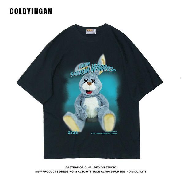men's t-shirts coldyingan doll print oversized t-shirt lovers' harajuku summer short sleeve and women's streetwear hip hop, White;black
men's t-shirts coldyingan doll print oversized t-shirt lovers' harajuku summer short sleeve and women's streetwear hip hop, White;black