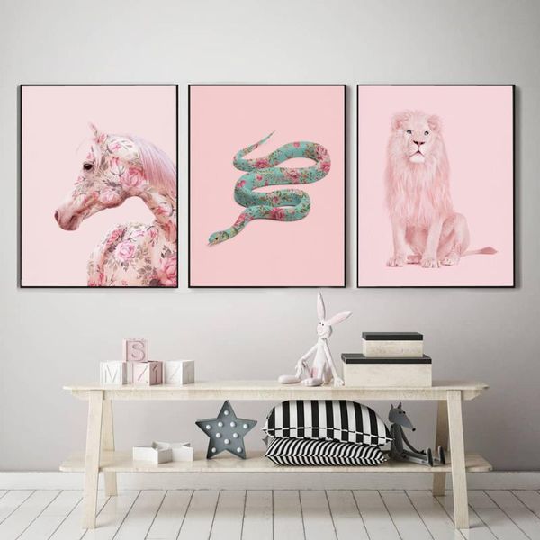 wall art home decor hd print modular abstract animal pink cow snake picture posters canvas painting for bedroom artwork no frame
wall art home decor hd print modular abstract animal pink cow snake picture posters canvas painting for bedroom artwork no frame
