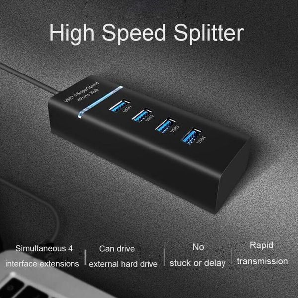 hubs 2021 4-ports high speed hub high-speed 4 port usb 3.0 multi splitter expansion for deskpc lapadapter 2.0
hubs 2021 4-ports high speed hub high-speed 4 port usb 3.0 multi splitter expansion for deskpc lapadapter 2.0