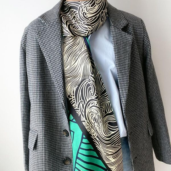 scarves silk scarf spring and autumn retro fashion multifunctional french real ribbon shawl, Blue;gray
scarves silk scarf spring and autumn retro fashion multifunctional french real ribbon shawl, Blue;gray