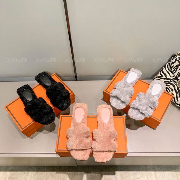 women designer fluffy slippers latest comfortable teddy plush solid color home slipper for fall and winter lazy shoes high quality, Black 
women designer fluffy slippers latest comfortable teddy plush solid color home slipper for fall and winter lazy shoes high quality, Black