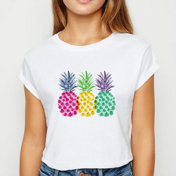 pineapple with three colors and men t shirt womens fruits summer women avant garde simple tee o neck shirts, White;black
pineapple with three colors and men t shirt womens fruits summer women avant garde simple tee o neck shirts, White;black