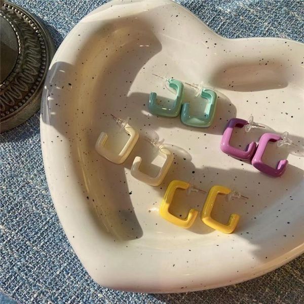 hoop & huggie candy color geometric square earrings for women simple fashion jewelry earings brincos, Golden;silver
hoop & huggie candy color geometric square earrings for women simple fashion jewelry earings brincos, Golden;silver