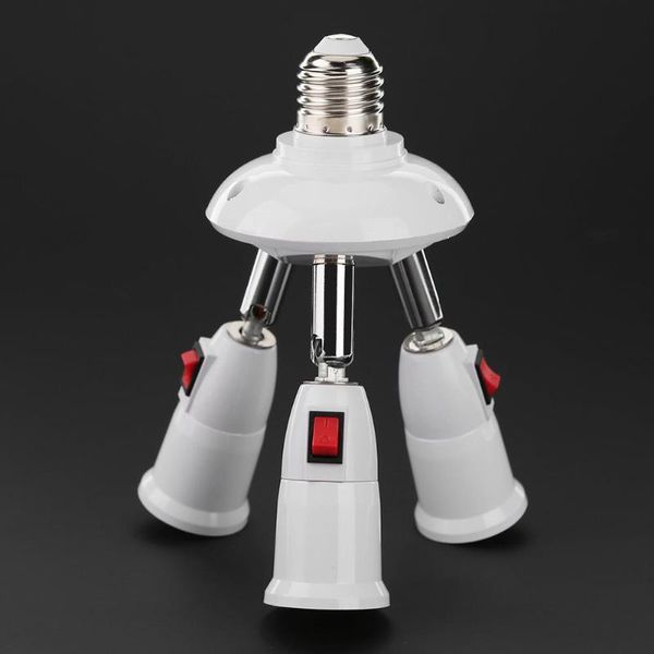 lamp holders & bases e27 splitter 3/4 heads base adjustable led light holder adapter converter socket bulb lighting accessories
lamp holders & bases e27 splitter 3/4 heads base adjustable led light holder adapter converter socket bulb lighting accessories