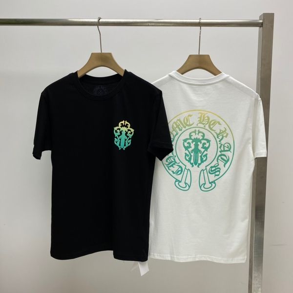 21 new fashion brand ch holy sword sanskrit letter gradual change short sleeve boys' cotton t-shirt versatile, White;black
21 new fashion brand ch holy sword sanskrit letter gradual change short sleeve boys' cotton t-shirt versatile, White;black