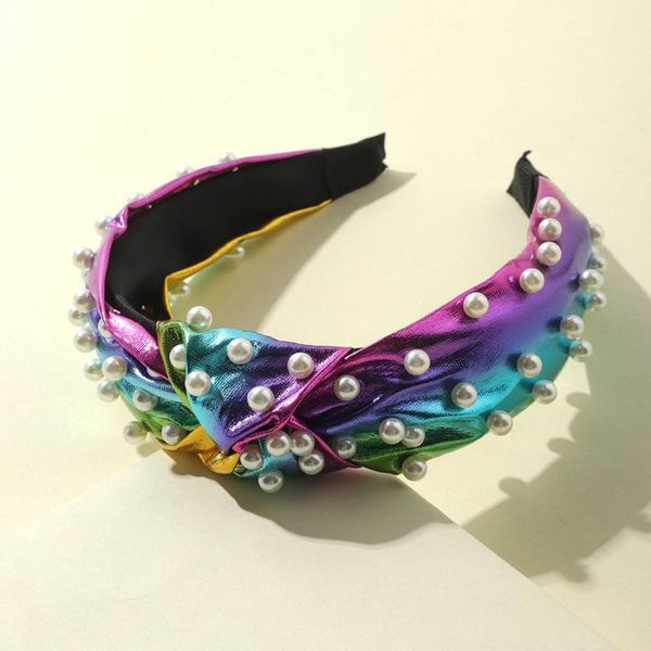 hair accessories 1 pcs rainbow stripes pearls headband women high elastic knot band girls patchwork christmas gold turbant
hair accessories 1 pcs rainbow stripes pearls headband women high elastic knot band girls patchwork christmas gold turbant