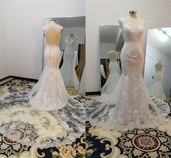 2021 amazing mermaid wedding dresses chapel train lace sweetheart keyhole backless bridal dress womens gowns plus size vestidos de novia, White
2021 amazing mermaid wedding dresses chapel train lace sweetheart keyhole backless bridal dress womens gowns plus size vestidos de novia, White