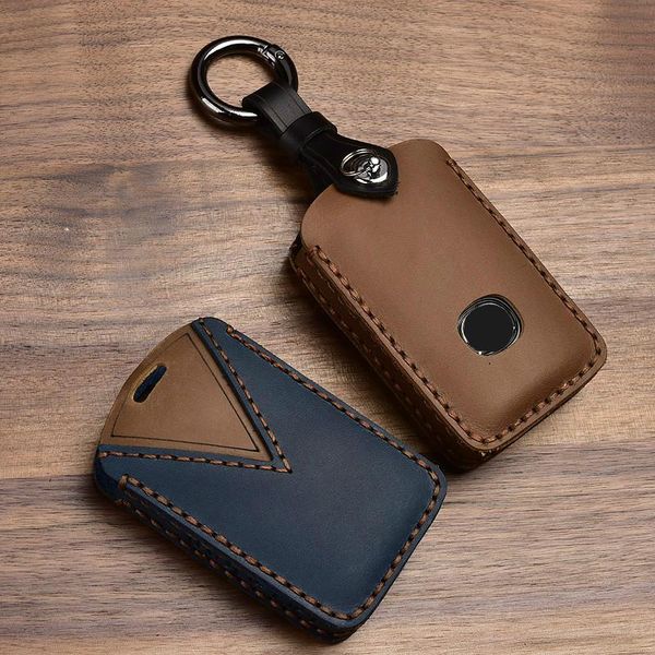 keychains crazy horse leather key case for mazda 3 2021 accesorios alexa cx4 cx5 cx8 19-up button protection holder buckle, Silver
keychains crazy horse leather key case for mazda 3 2021 accesorios alexa cx4 cx5 cx8 19-up button protection holder buckle, Silver
