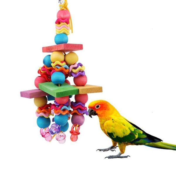 other bird supplies wooden colorful blocks parrot chewing ball acrylic swing toys pet release stress products cage decorative ornaments
other bird supplies wooden colorful blocks parrot chewing ball acrylic swing toys pet release stress products cage decorative ornaments