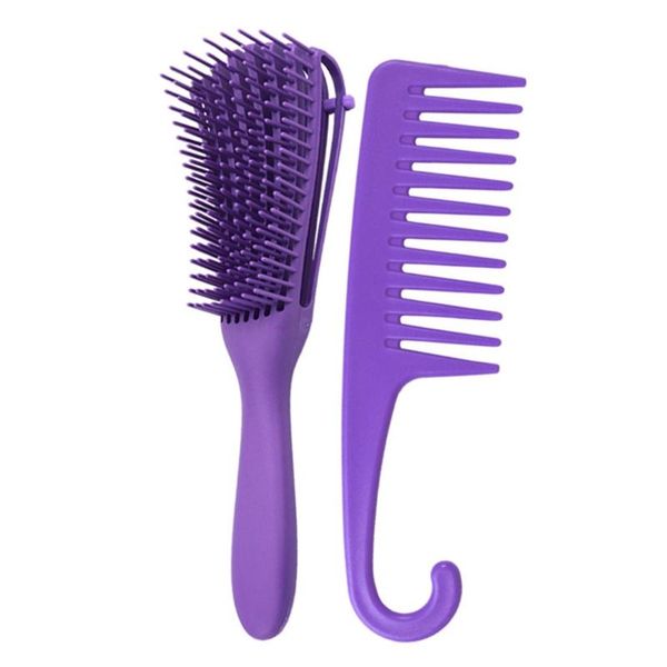 hair brushes 2 pack detangling brush set wide tooth comb for curly textured 3a to 4c m76f, Silver
hair brushes 2 pack detangling brush set wide tooth comb for curly textured 3a to 4c m76f, Silver