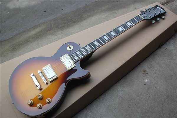 classic selling electric guitar with good sound quality guitar sunburst matte color
classic selling electric guitar with good sound quality guitar sunburst matte color