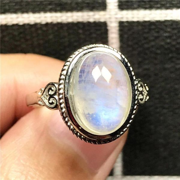 cluster rings 14x11mm natural blue light moonstone ring jewelry for woman lady man love oval beads gemstone adjustable size, Golden;silver
cluster rings 14x11mm natural blue light moonstone ring jewelry for woman lady man love oval beads gemstone adjustable size, Golden;silver