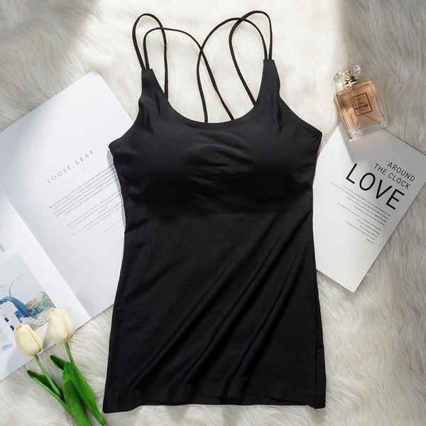 camisoles & tanks women 2021 summer fashion thin camisole female ice silk bra underwear ladies solid color slim sleeveless e206, Black;white
camisoles & tanks women 2021 summer fashion thin camisole female ice silk bra underwear ladies solid color slim sleeveless e206, Black;white