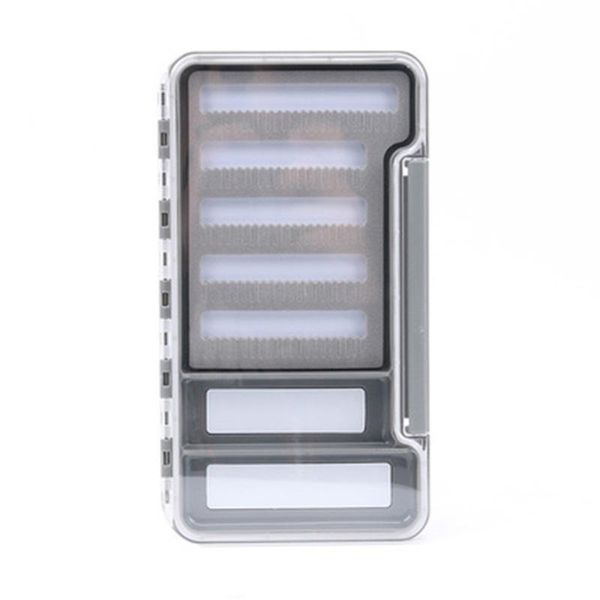 fishing accessories box slim waterproof magnetic backed tackle boxs flies hooks keeping fish 185x100x15mm
fishing accessories box slim waterproof magnetic backed tackle boxs flies hooks keeping fish 185x100x15mm