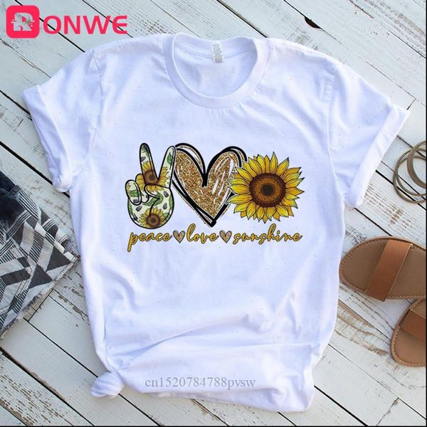 women peace love sunshine print sunflower tshirt girl harajuku casual t shirt 2021 summer female t shirt drop shipping, White
women peace love sunshine print sunflower tshirt girl harajuku casual t shirt 2021 summer female t shirt drop shipping, White