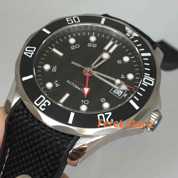 blister 41mm gentlemen watch sier case sterile black dial gmt movement date window sapphire glass, Slivery;brown
blister 41mm gentlemen watch sier case sterile black dial gmt movement date window sapphire glass, Slivery;brown