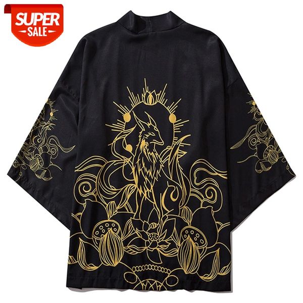 Aelfric Eden Fairy Fox Print Japanese Kimono Shirts Coats 2020 Hip Hop Mens Japanese Kimono Jackets Streetwear Open Front Jacket #5B6N, Black;brown
Aelfric Eden Fairy Fox Print Japanese Kimono Shirts Coats 2020 Hip Hop Mens Japanese Kimono Jackets Streetwear Open Front Jacket #5B6N, Black;brown