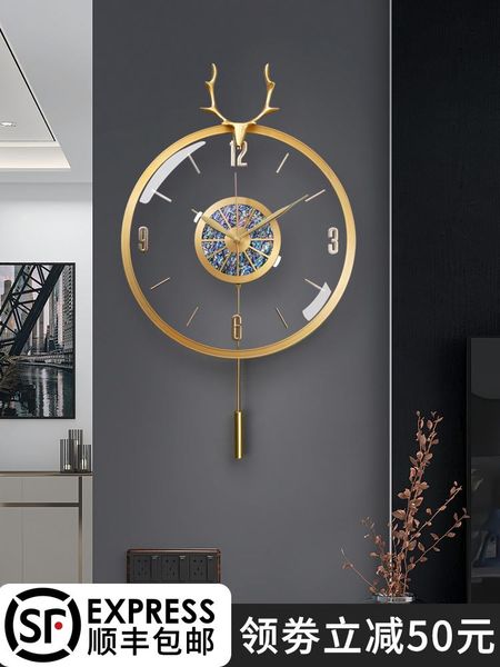 large decorative gold wall clock modern design nordic home deer luxury wall clock creative reloj de pared be50gz
large decorative gold wall clock modern design nordic home deer luxury wall clock creative reloj de pared be50gz