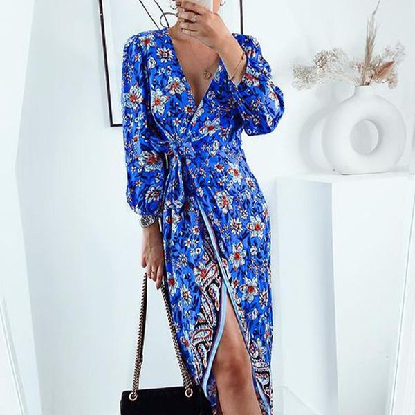 casual dresses cross v-neck three-quarter sleeve dress women high waist knot printed irregular female midi autumn lady clothes, Black;gray
casual dresses cross v-neck three-quarter sleeve dress women high waist knot printed irregular female midi autumn lady clothes, Black;gray