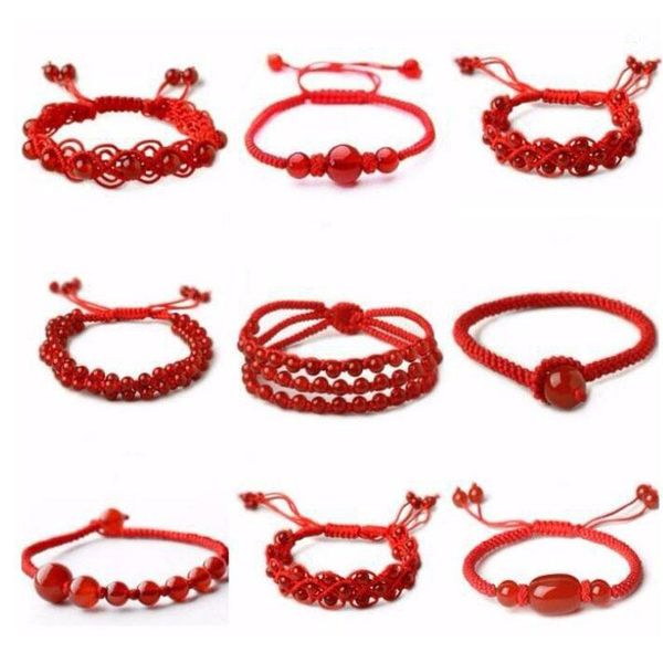 charm bracelets natural red agate for women handmade braiding string bracelet refined ethnic jewelry, Golden;silver
charm bracelets natural red agate for women handmade braiding string bracelet refined ethnic jewelry, Golden;silver