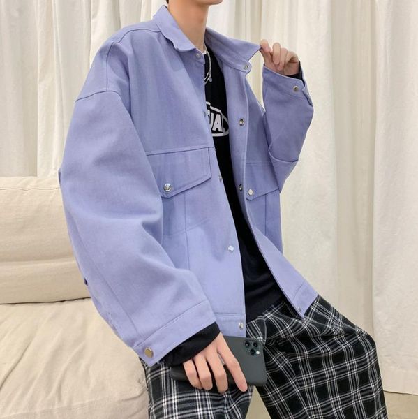 2021 spring and autumn new youth popular solid color korean version loose large size large pocket tooling casual jacket, Black;brown
2021 spring and autumn new youth popular solid color korean version loose large size large pocket tooling casual jacket, Black;brown