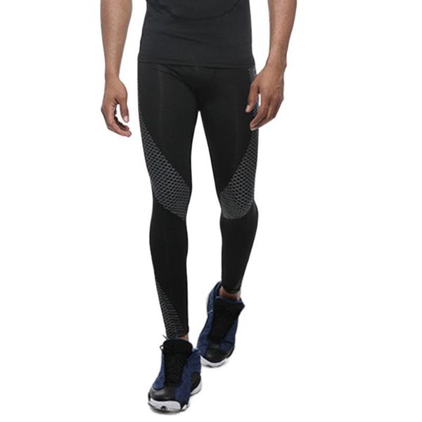 running pants durable trainning breathable quick drying stripe splicing exercise tights men elastic bottoming sportswear, Black;blue
running pants durable trainning breathable quick drying stripe splicing exercise tights men elastic bottoming sportswear, Black;blue