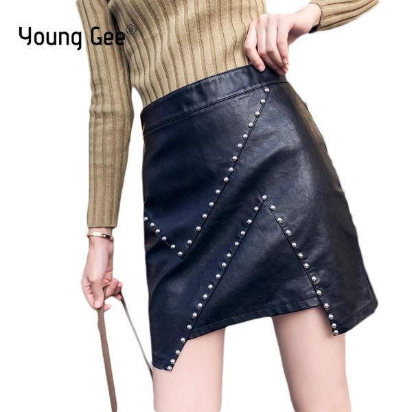 skirts young gee black zipper high waist short skirt women pu leather club wear mini autumn winter female bodycon
skirts young gee black zipper high waist short skirt women pu leather club wear mini autumn winter female bodycon