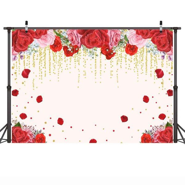 party decoration rose valentine's day portrait backdrop golden tassel red flowers romantic valentine wedding background po studio popho
party decoration rose valentine's day portrait backdrop golden tassel red flowers romantic valentine wedding background po studio popho
