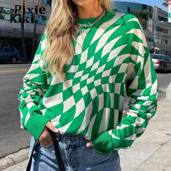 women's sweaters pixiekiki green asymmetric plaid loose sweater knitwear winter clothes women 2021 fashion pullovers long sleeve p84-ed, White;black
women's sweaters pixiekiki green asymmetric plaid loose sweater knitwear winter clothes women 2021 fashion pullovers long sleeve p84-ed, White;black