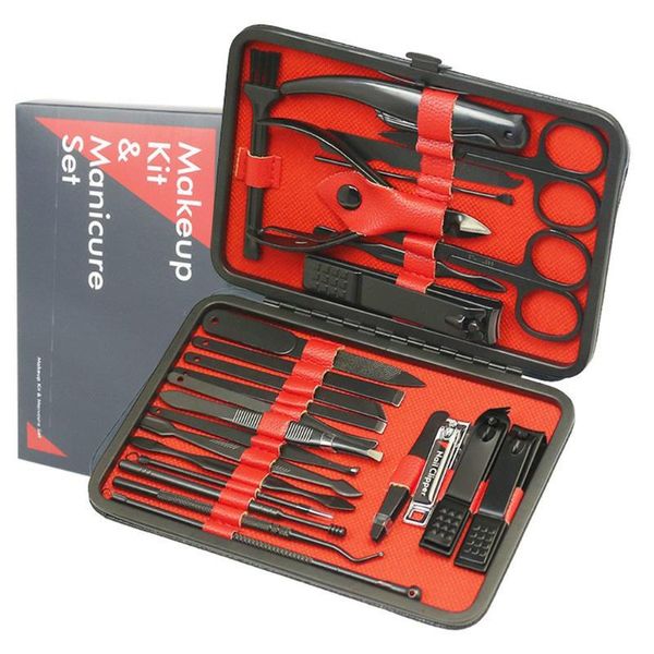 nail art kits 26pcs/set professional cutter pedicure scissors set stainless steel eagle hook portable manicure clipper tool kit
nail art kits 26pcs/set professional cutter pedicure scissors set stainless steel eagle hook portable manicure clipper tool kit